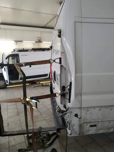 Narovnání bočnice před