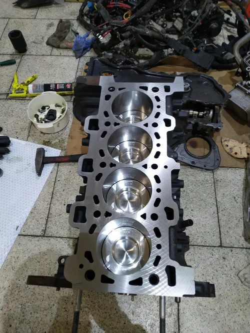 Další oprava motoru